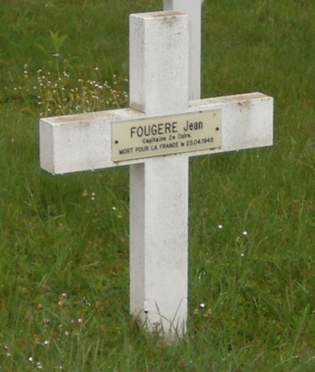 Sépulture Jean Fougère Mulhouse